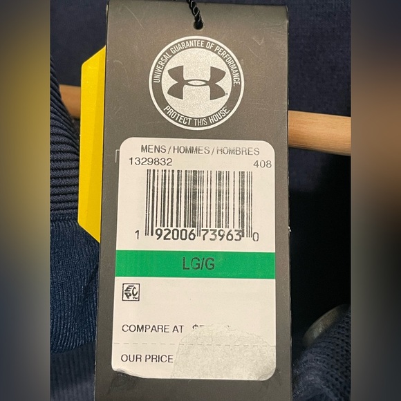 UA Storm Sweater Snap Mock, Size‎ Large NEW - Picture 10 of 12